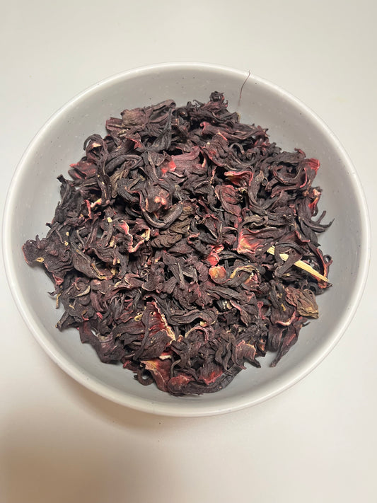 Hibiscus flower tea